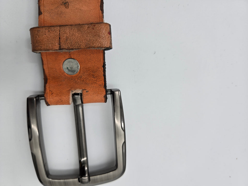 Handcrafted Maasai Beaded Genuine Leather Belt – Size 40 – Width 3 cm – Made in Kenya – Wt. 0.239 kg