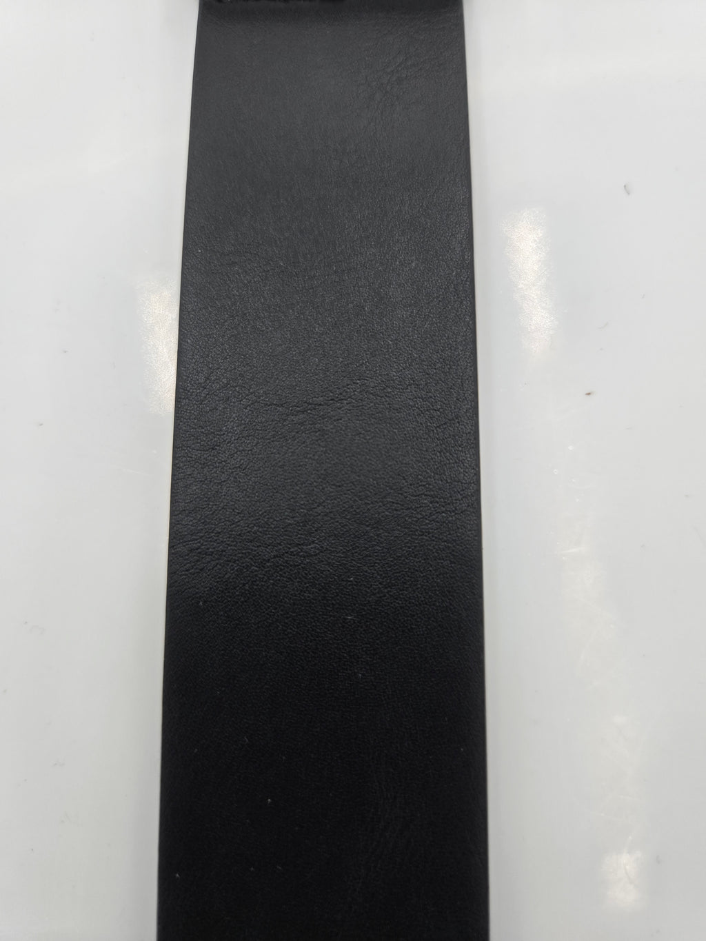 Calvin Klein Genuine Leather Belt | Women's Medium (32–34") | Black | Silver Buckle