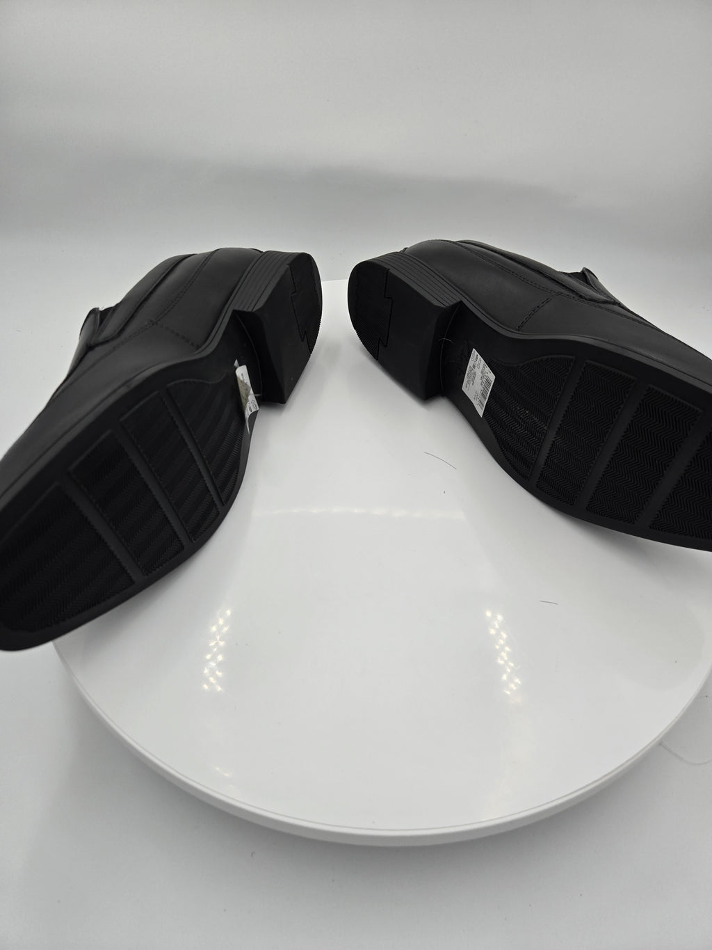 Clarks Collection Men's Black Leather Dress Shoes | Size 10 Wide (US) | UK 9H | Premium Comfort