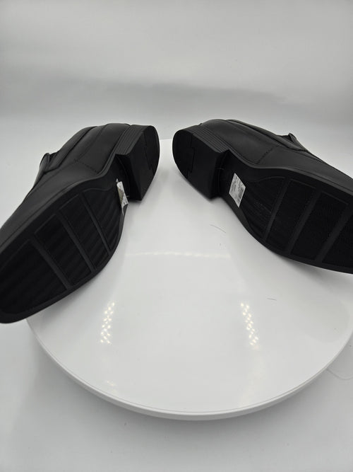 Clarks Collection Men's Black Leather Dress Shoes | Size 10 Wide (US) | UK 9H | Premium Comfort