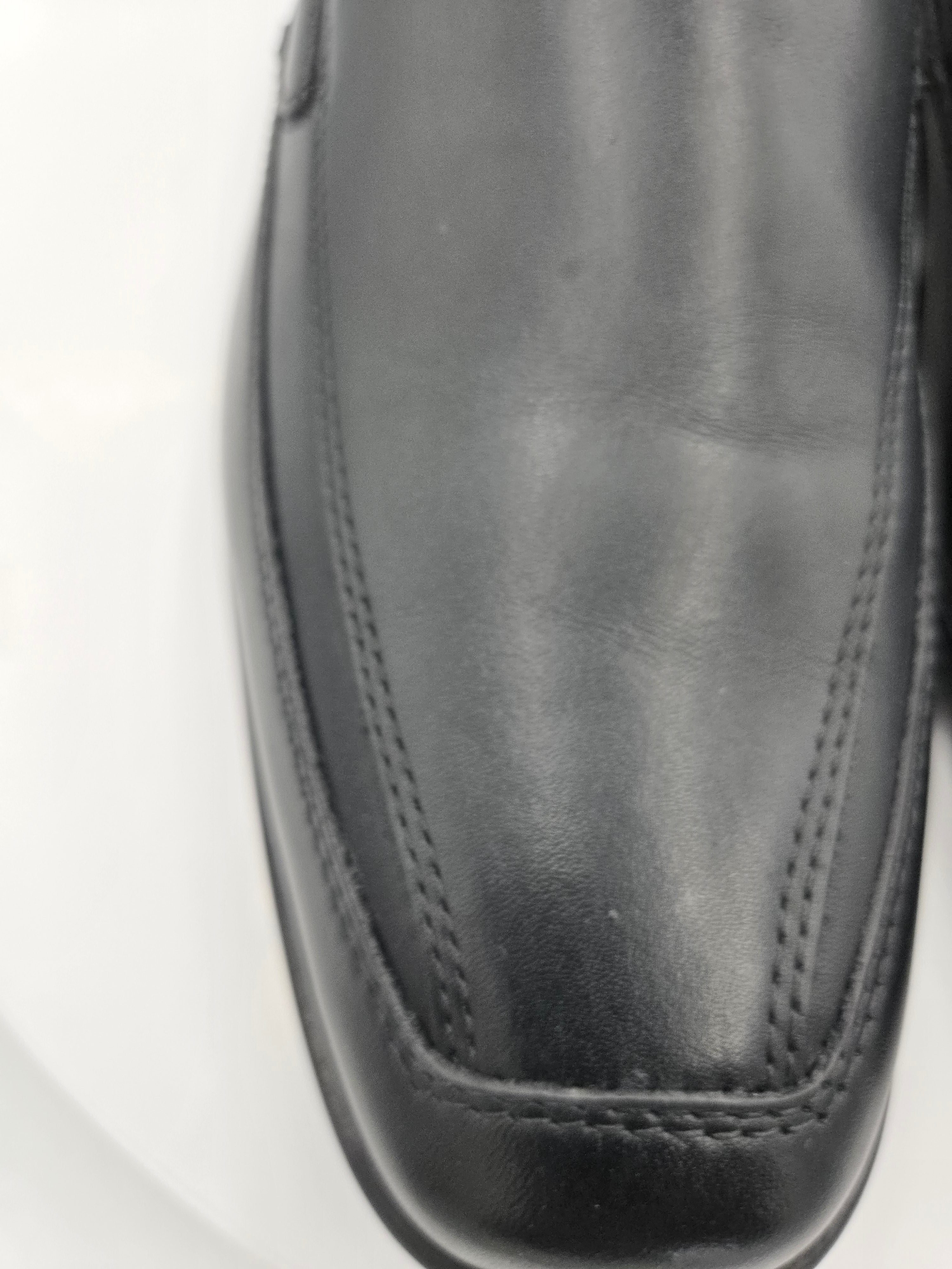 Clarks Collection Men's Black Leather Dress Shoes | Size 10 Wide (US) | UK 9H | Premium Comfort