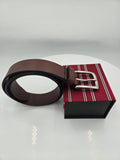 Fossil Genuine Leather Belt | Men's Size 34" Waist | 1.5" Wide | 0.144 kg | Brown | Curator's Choice