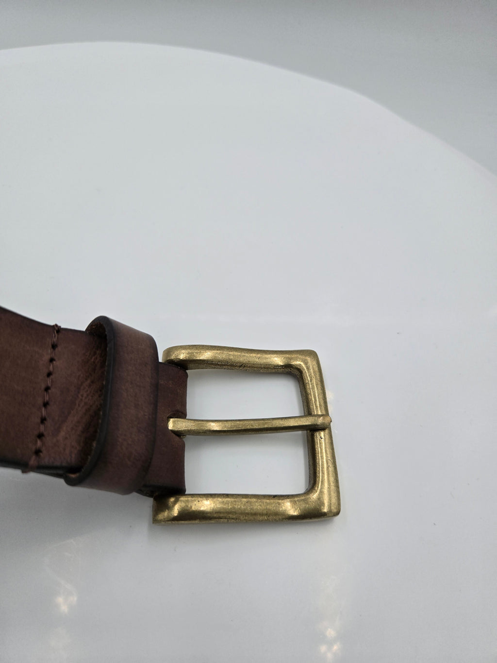 Stone Mountain 100% Genuine Leather Belt – Classic Brown