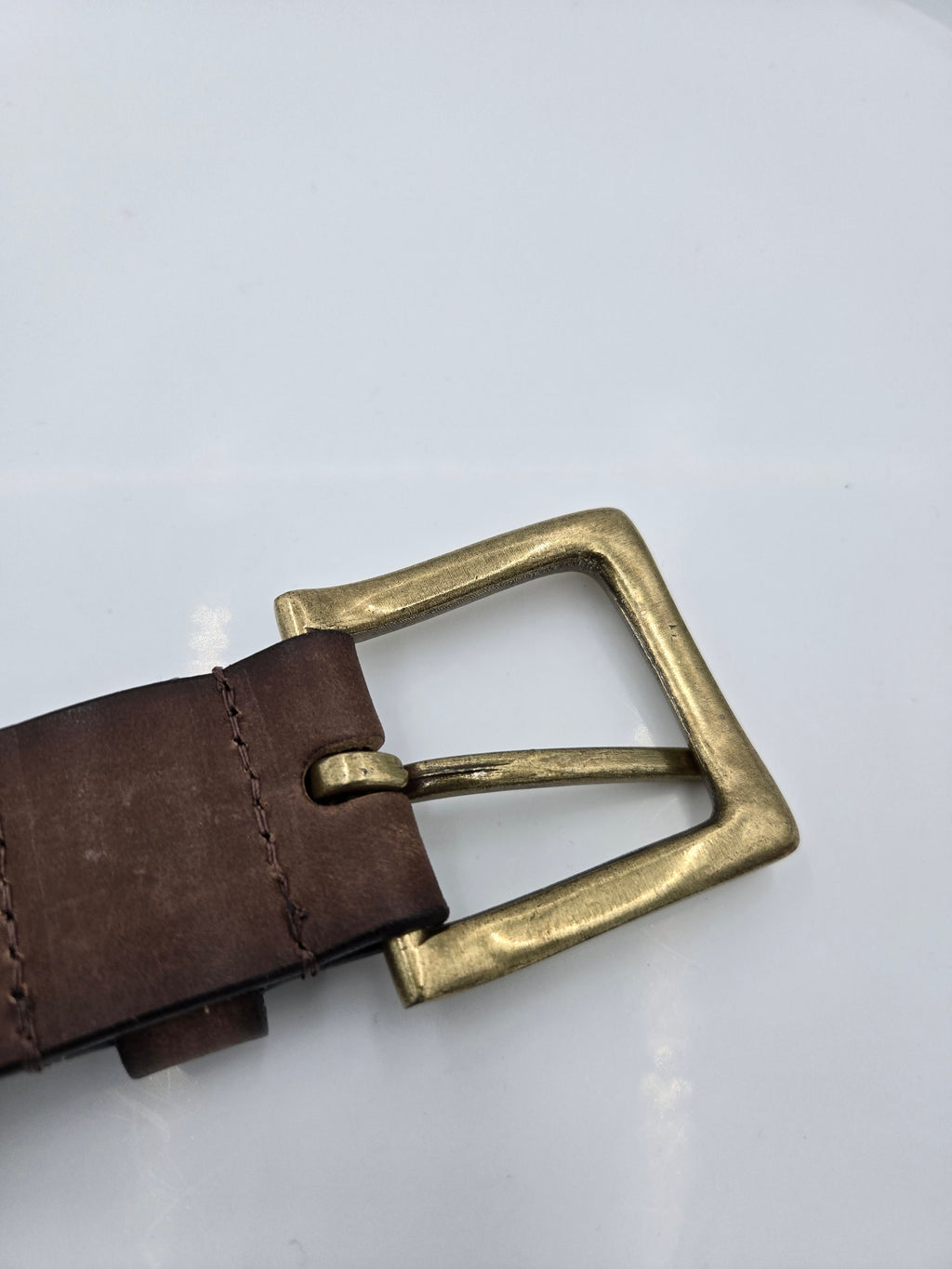 Stone Mountain 100% Genuine Leather Belt – Classic Brown