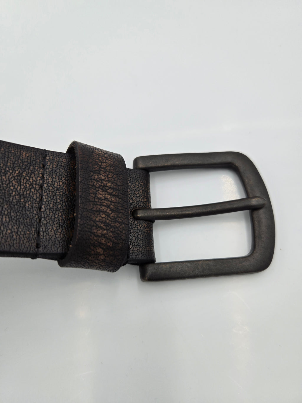 Curator's Choice Genuine Leather Belt – Rich Pull-Up Leather – Waist Size 40
