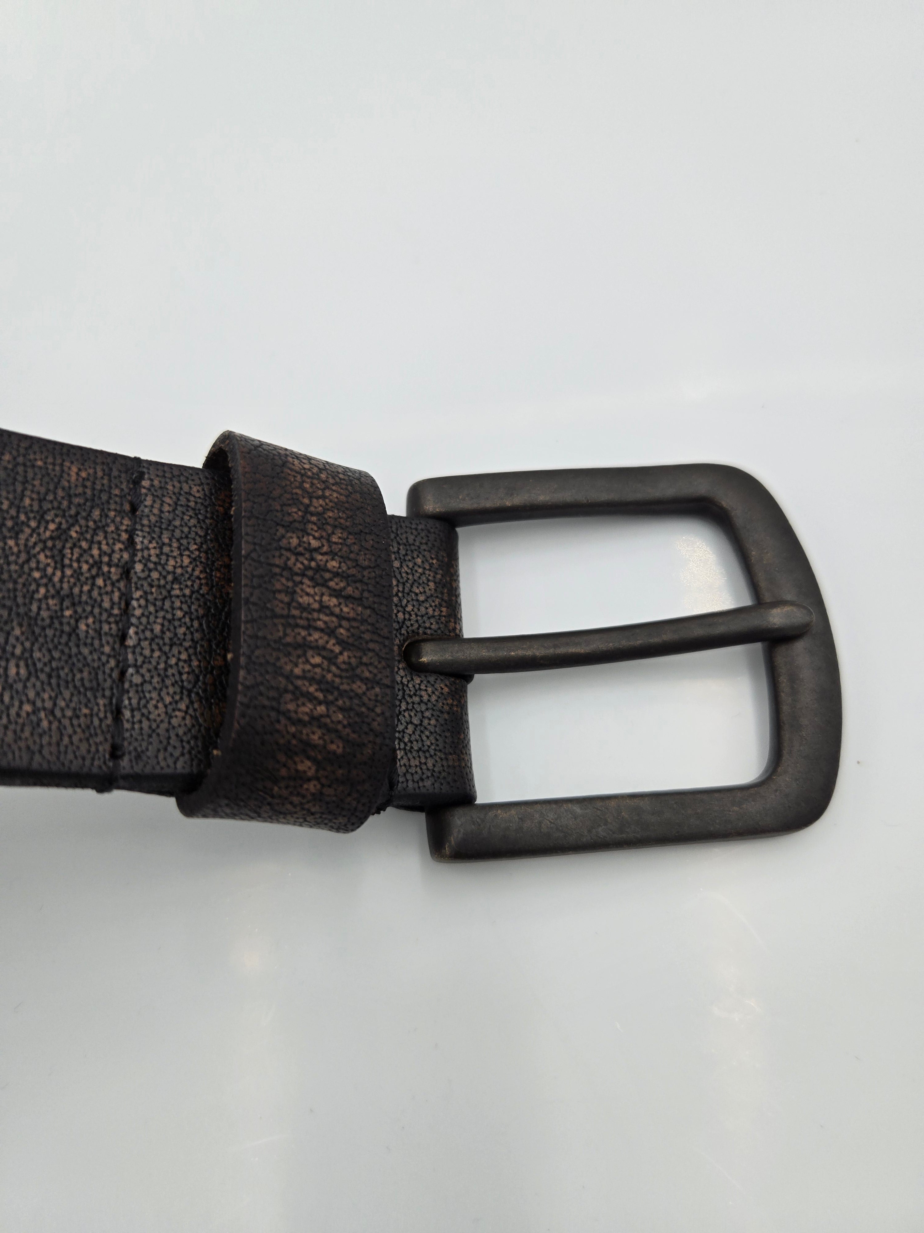 Curator's Choice Genuine Leather Belt – Rich Pull-Up Leather – Waist Size 40