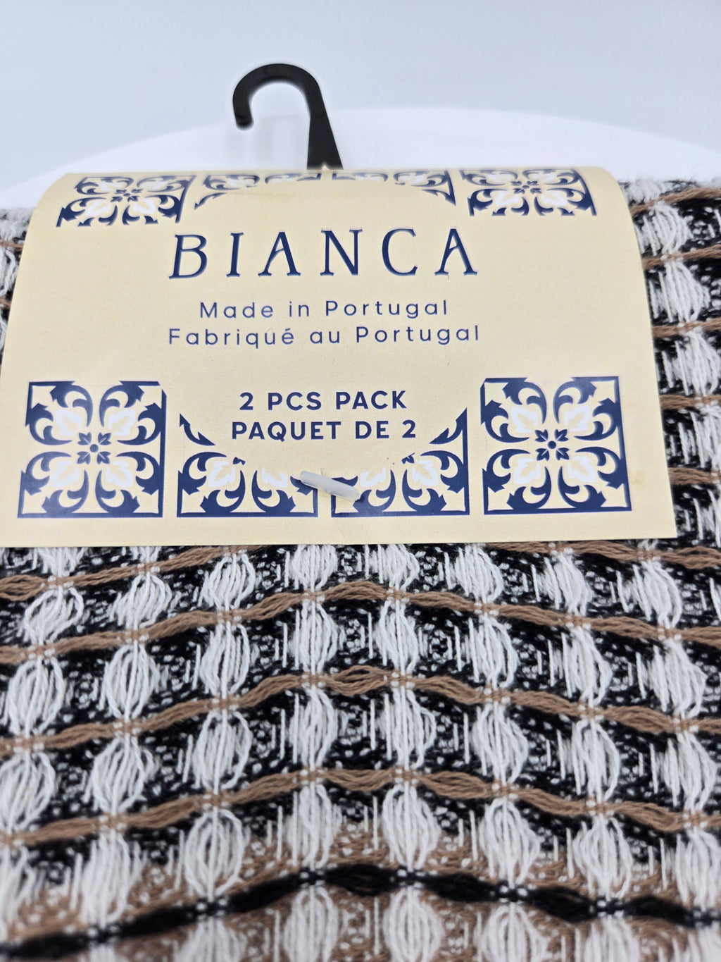 Bianca Waffle Weave Kitchen Towels – Made in Portugal – Set of 2