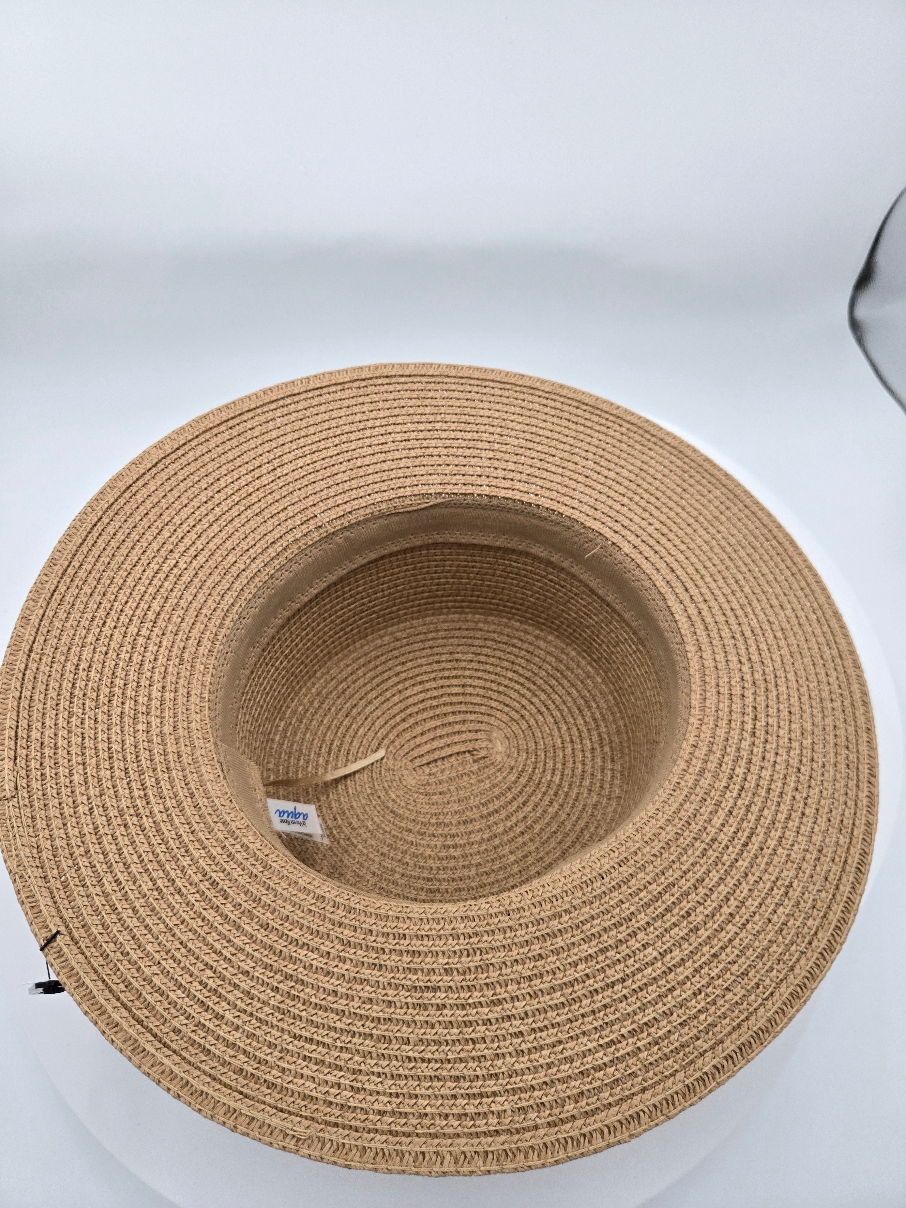 La Vie en Rose Handcrafted Sun Hat – Natural | 100% Recyclable Paper | Curator's Choice