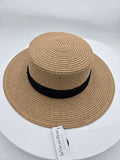 La Vie en Rose Handcrafted Sun Hat – Natural | 100% Recyclable Paper | Curator's Choice