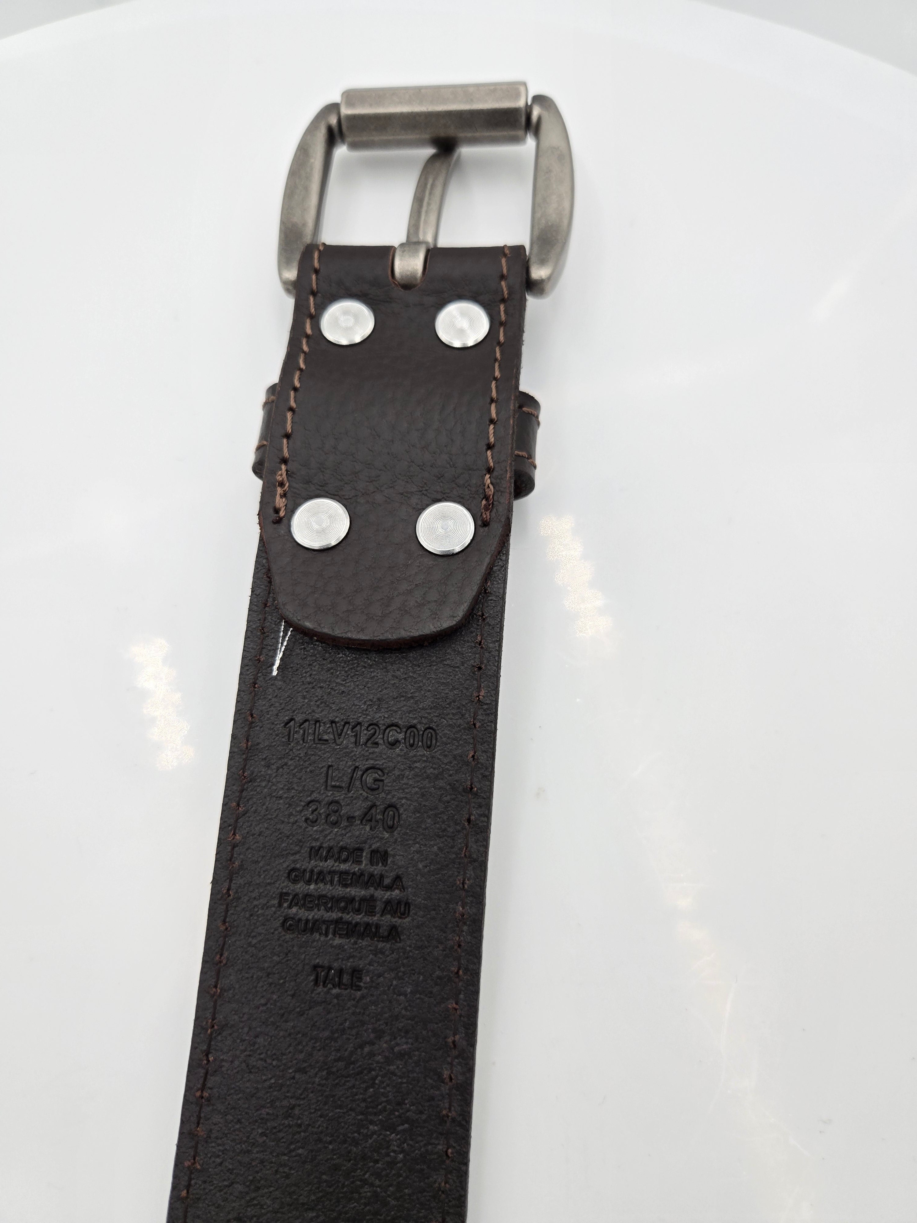 Levi's Handcrafted Leather Belt – Made in Guatemala