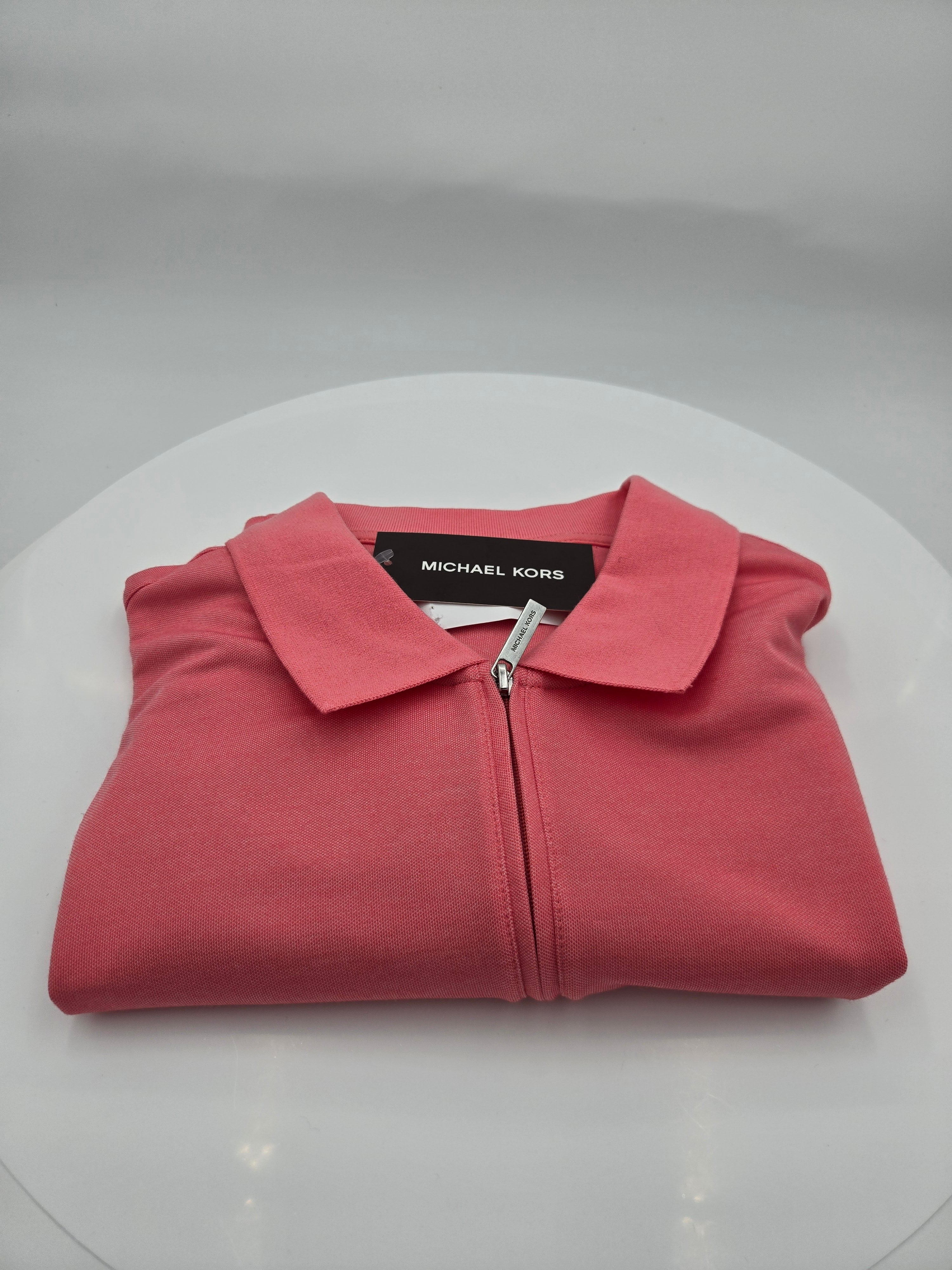 Michael Kors Quarter-Zip Polo Shirt – Large | Made in Vietnam