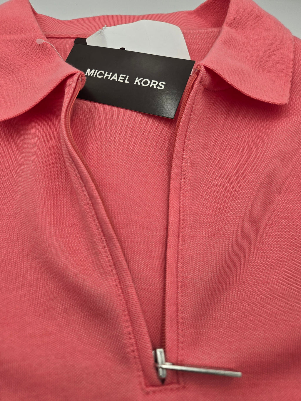Michael Kors Quarter-Zip Polo Shirt – Large | Made in Vietnam