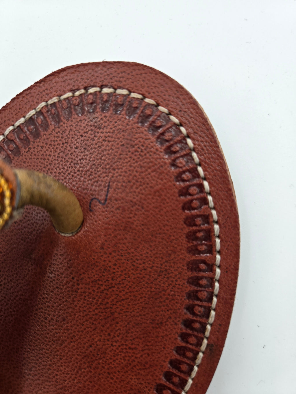 Handcrafted Maasai Beaded Genuine Leather Sandals – Women's EU 42 (Canada/USA Size 11) – Made in Kenya – 100% Genuine Leather – Wt. 0.44 kg
