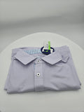 TailorByrd Men’s Performance Polo Shirt – Light Lavender – Medium