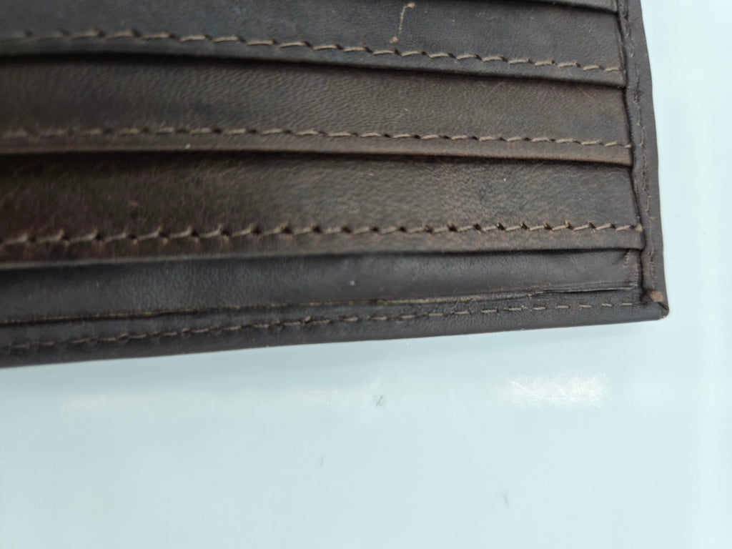 STORM Genuine Leather Bifold Wallet – Espresso Brown | Curator's Choice