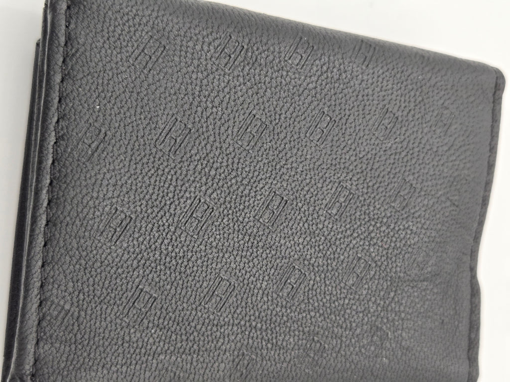Tommy Hilfiger Men’s Genuine Leather Trifold Wallet – Black