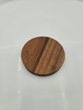 Handcrafted Wooden Coasters | Set of 4 | Natural Wood Drink Coasters with Holder Quantity: Set of 4 Coasters /Coaster Diameter: 7.5 cm (2.95 in) /Coaster Thickness: 0.8 cm (0.31 in) /Weight (Each Coaster): 0.024 kg /Total Set Weight: 0.160 kg.