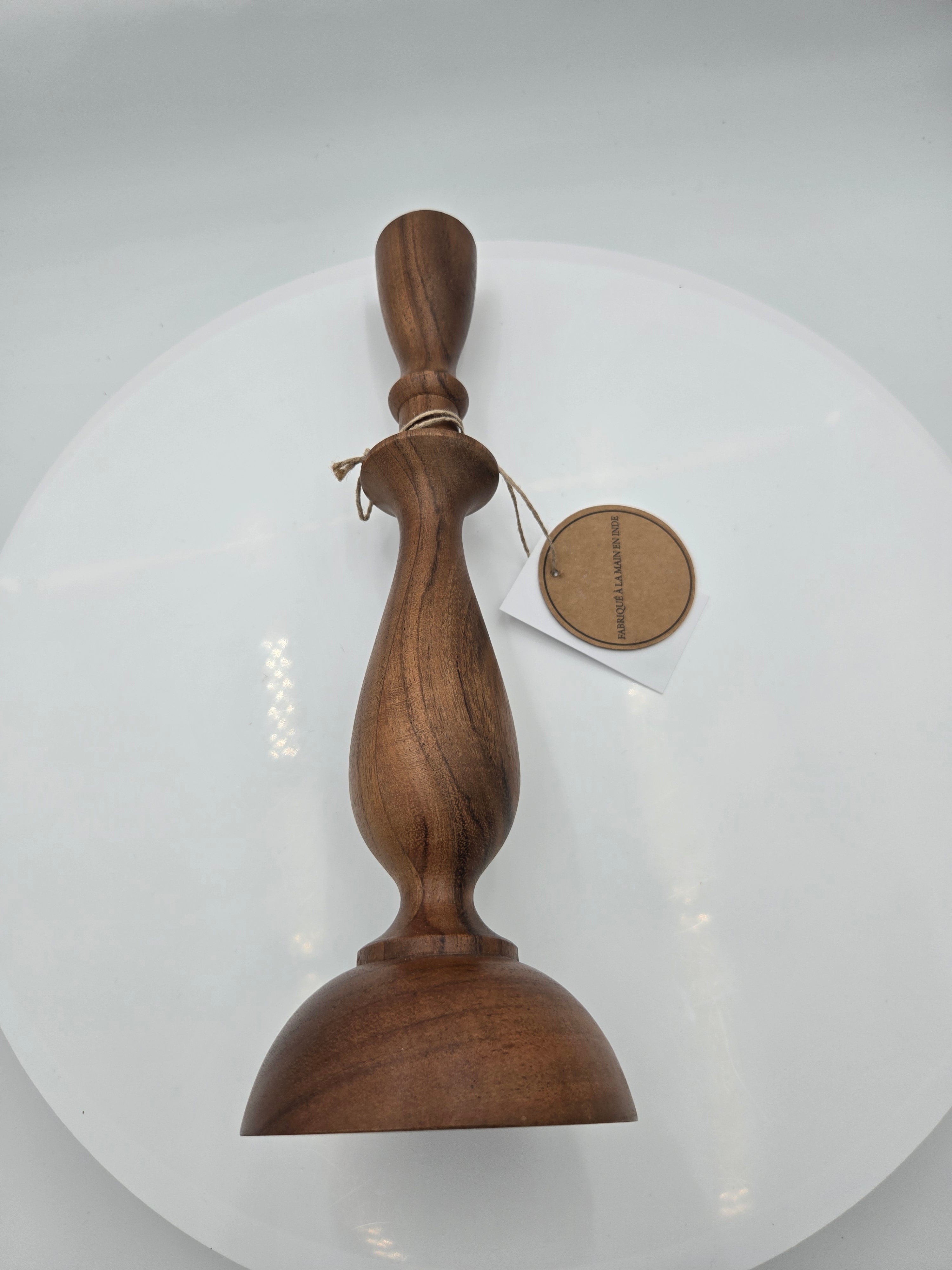 Handcrafted Wooden Candle Holder |  Diameter-34.5 cm | Made in India