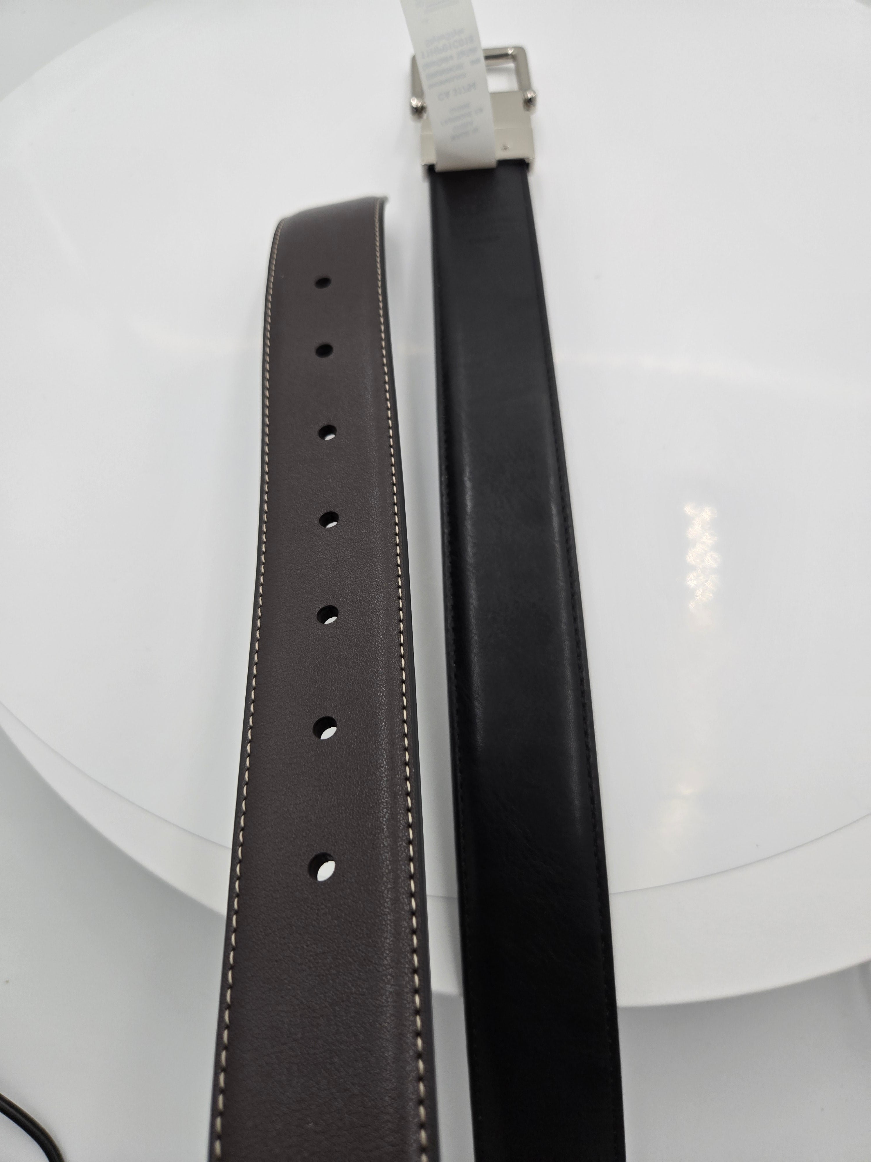 Tommy Hilfiger Reversible Genuine Leather Belt | Medium (34–36) | Made in China
