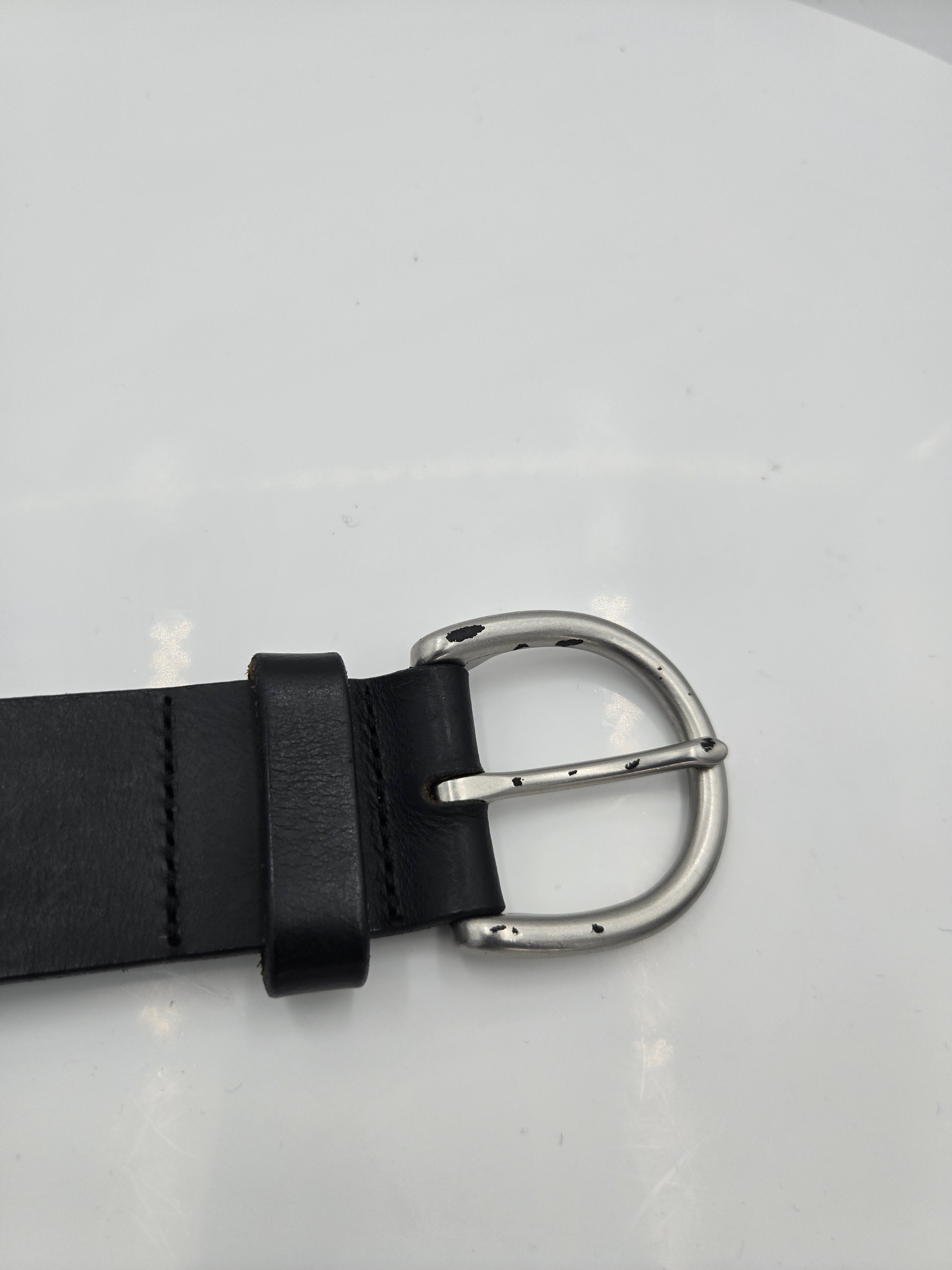 Classic Black Genuine Leather Belt | Men's Size 34" Waist | 1.5" Wide | 0.179 kg |Black | Curator's Choice